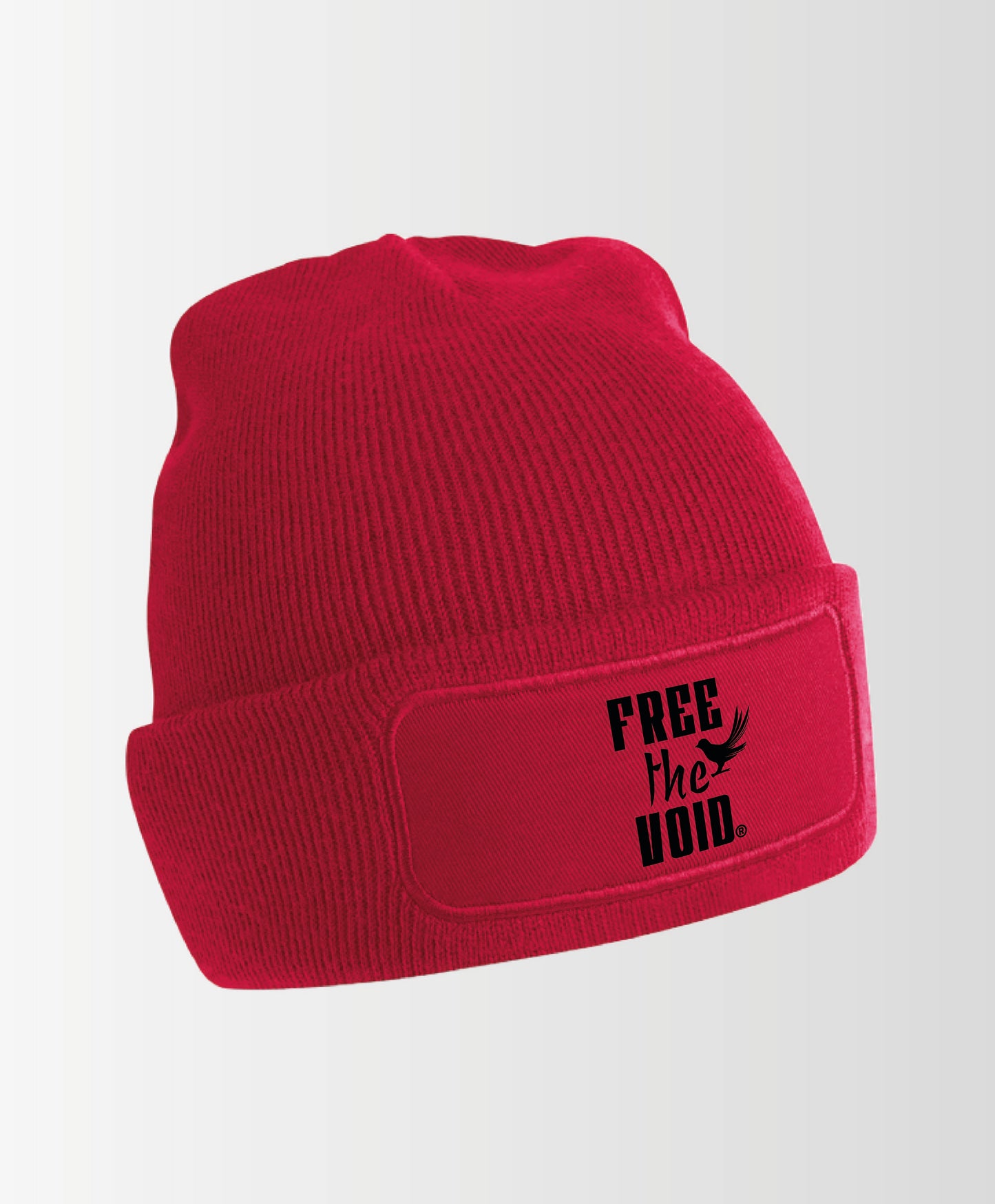 Free the Void Beanie red
