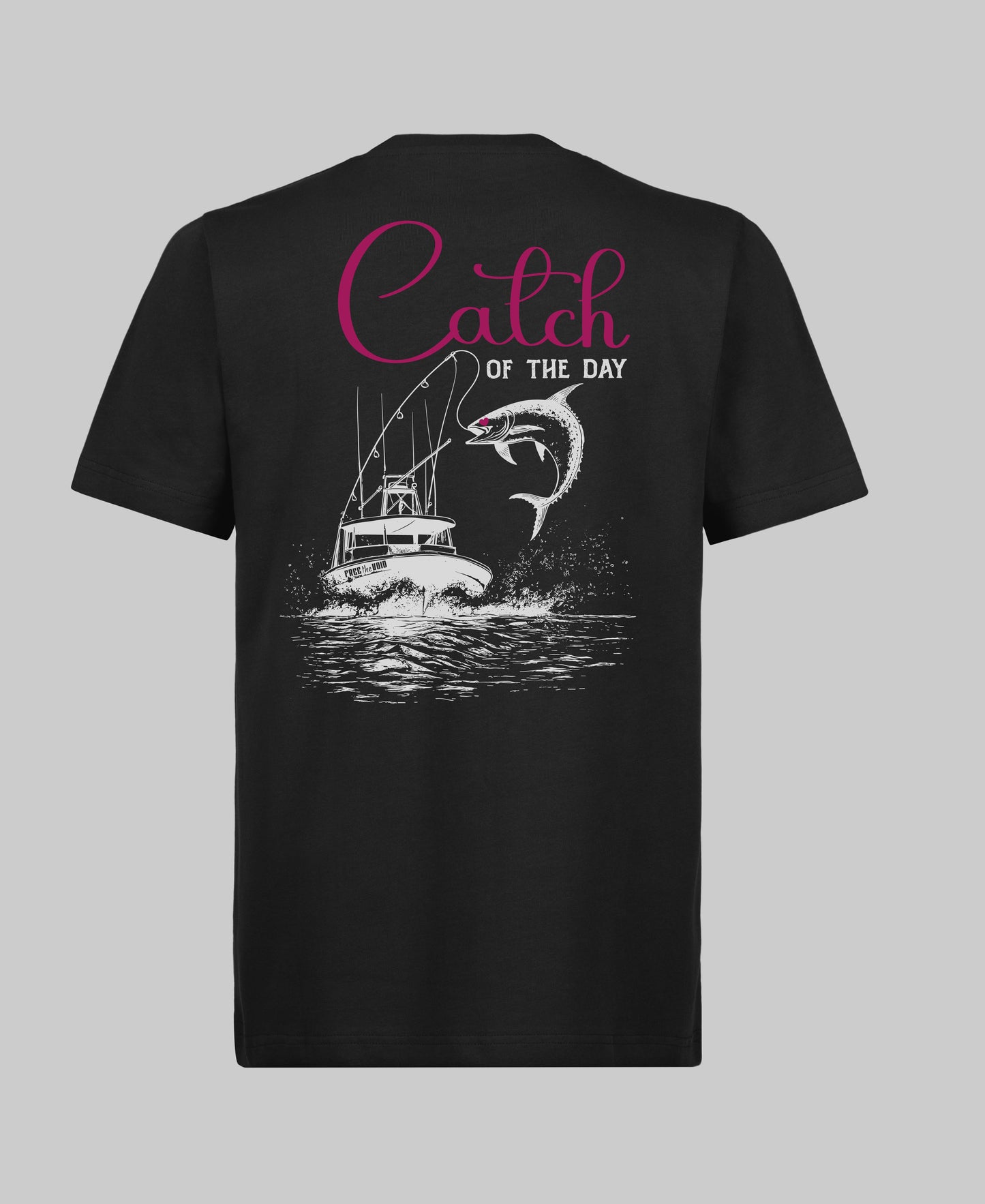 Catch of the Day Regular Tee - Zwart