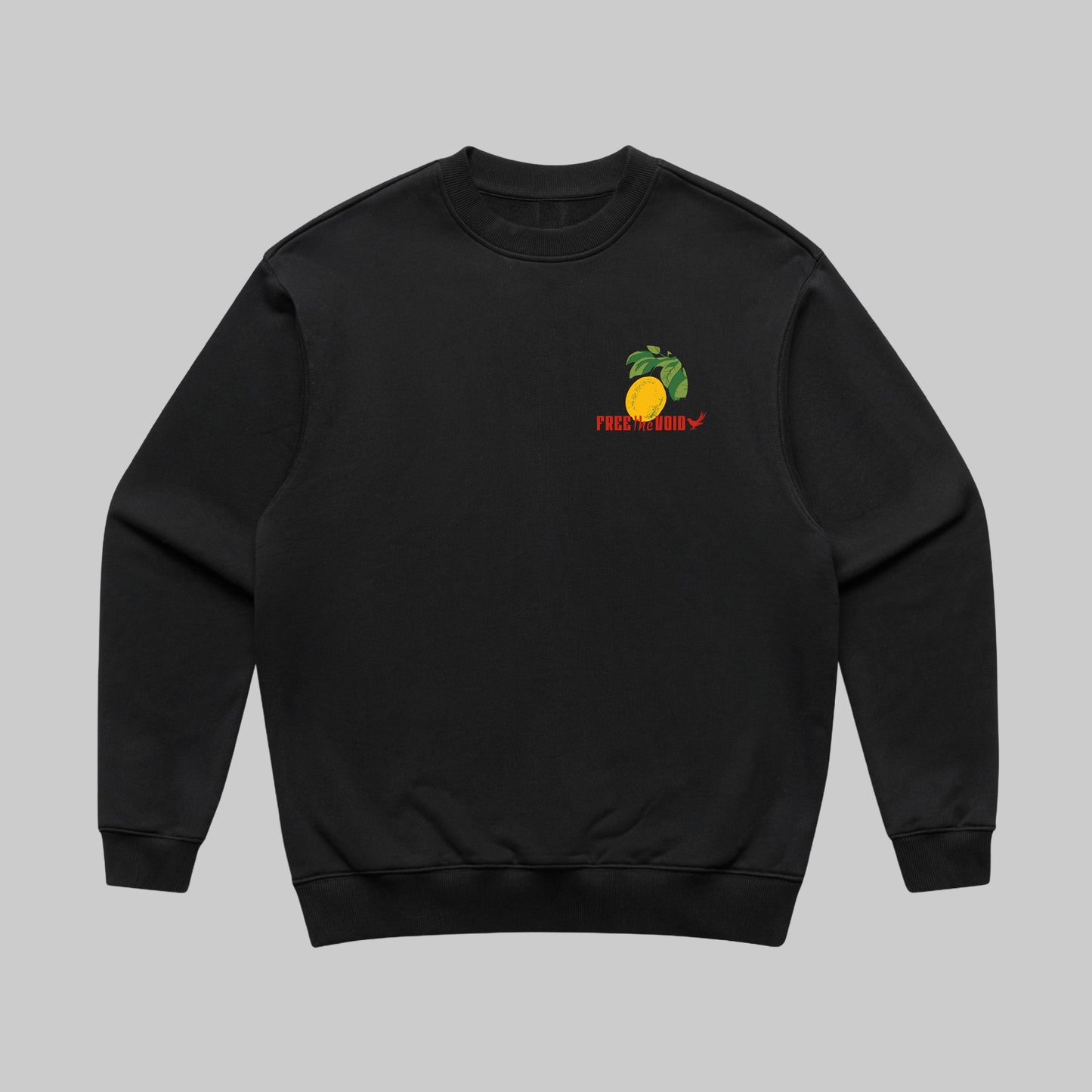 Fuck Lemons Sweater - Zwart