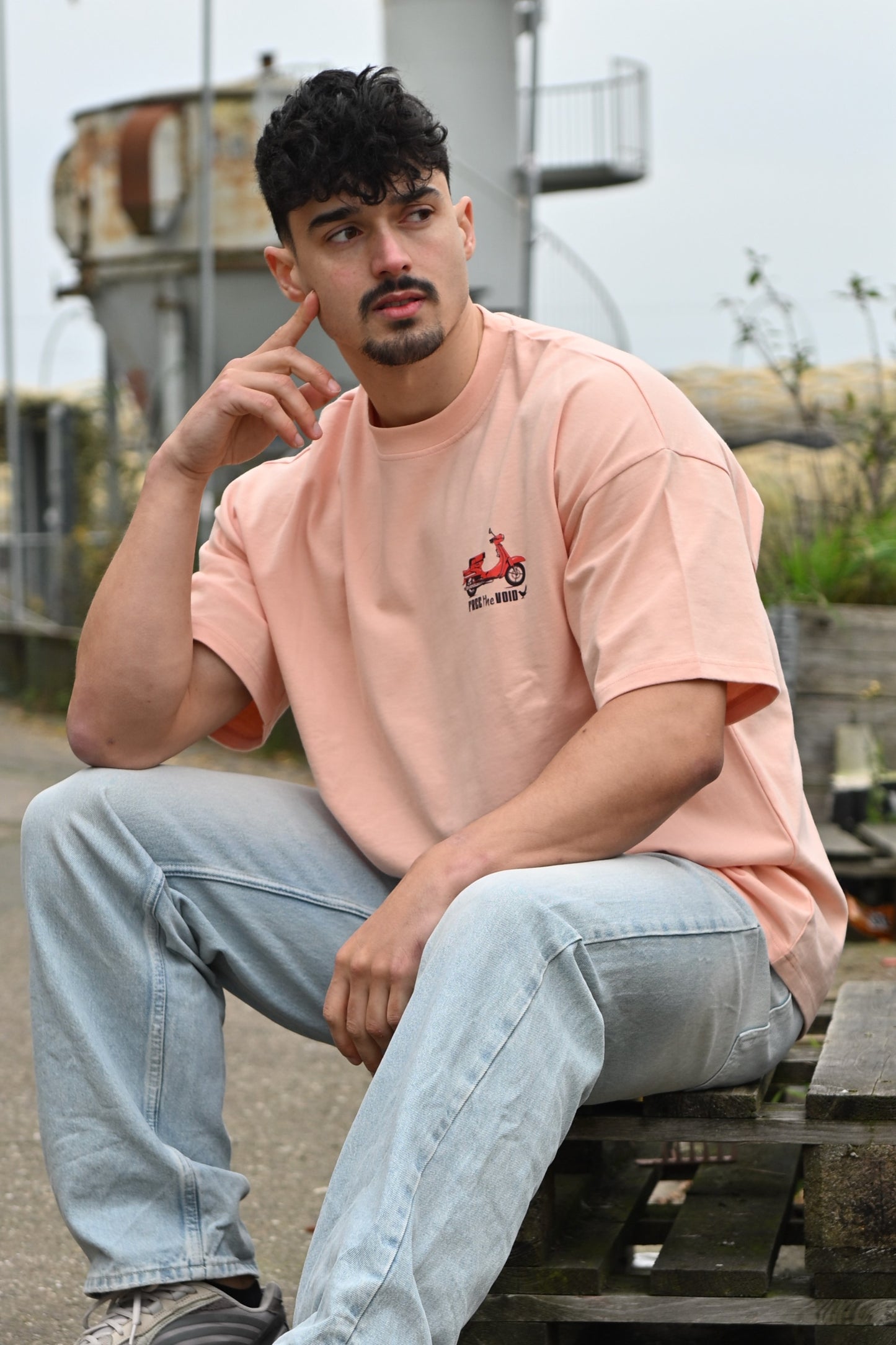 Scooter Scumbag Oversized Tee