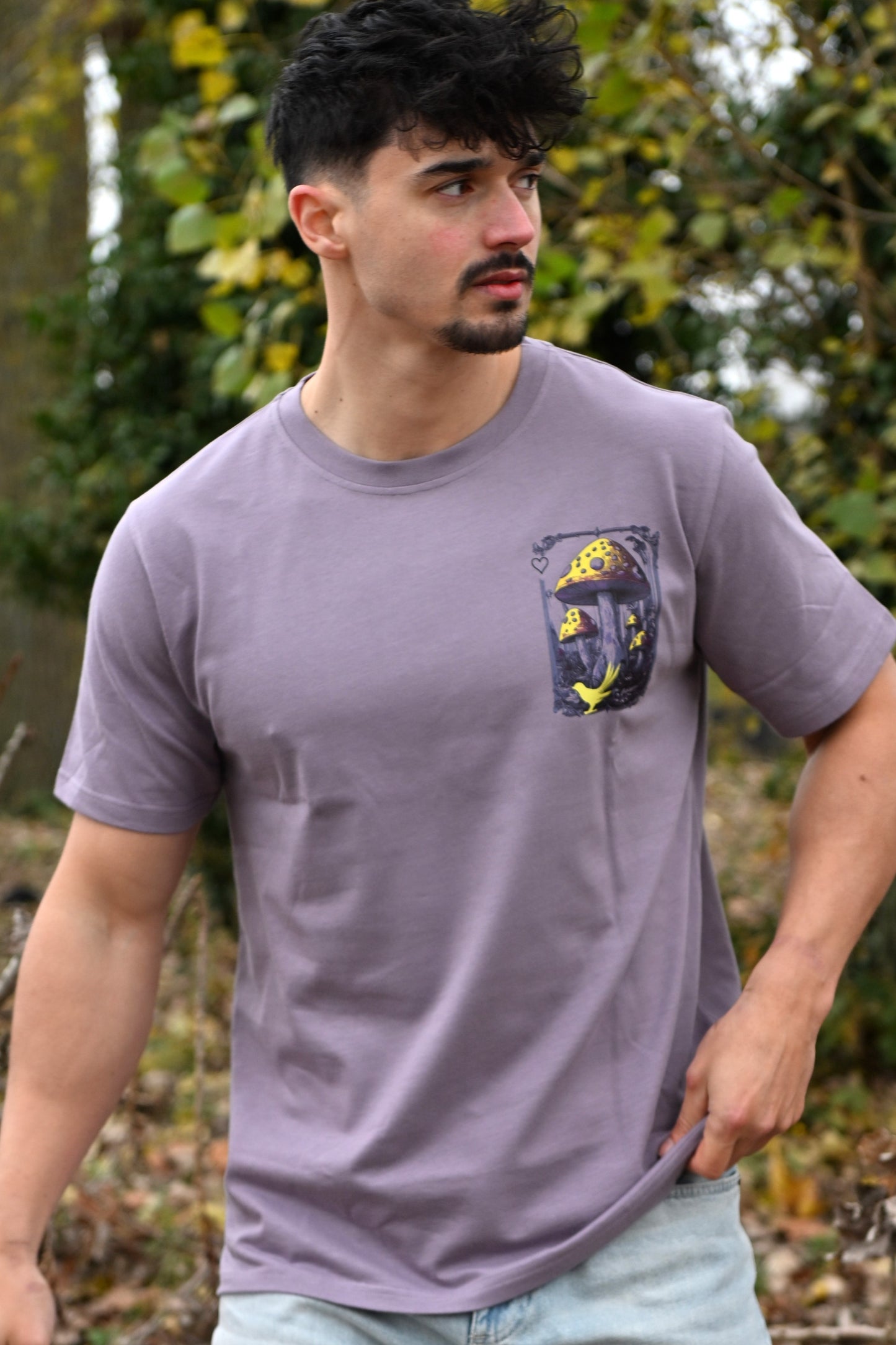 Legalize Happiness Mushroom Regular Tee