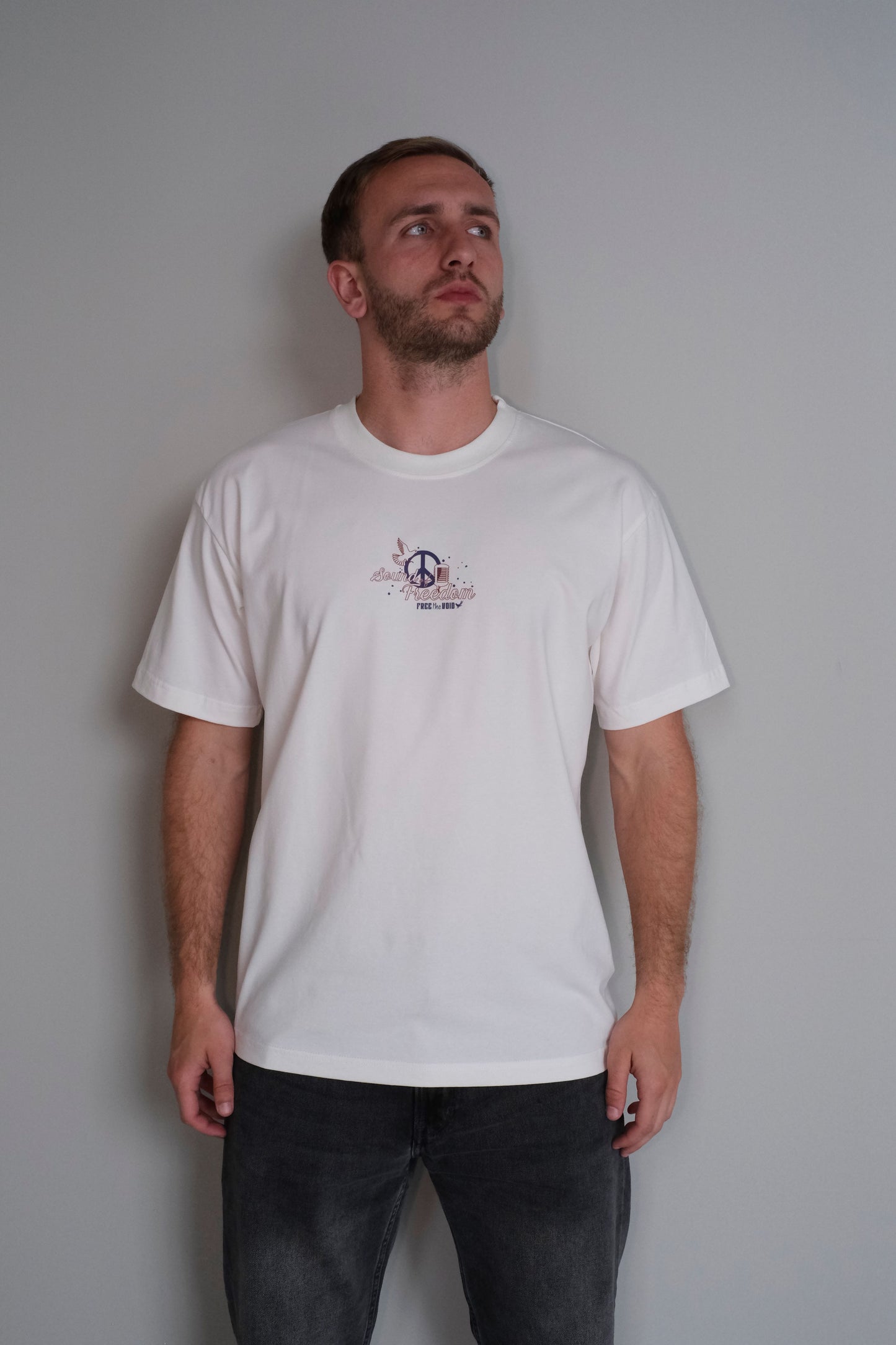 Sound of Freedom Regular Tee off white