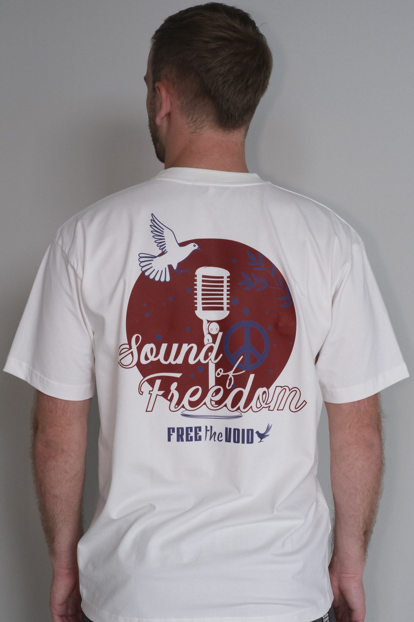 Sound of Freedom Regular Tee off white