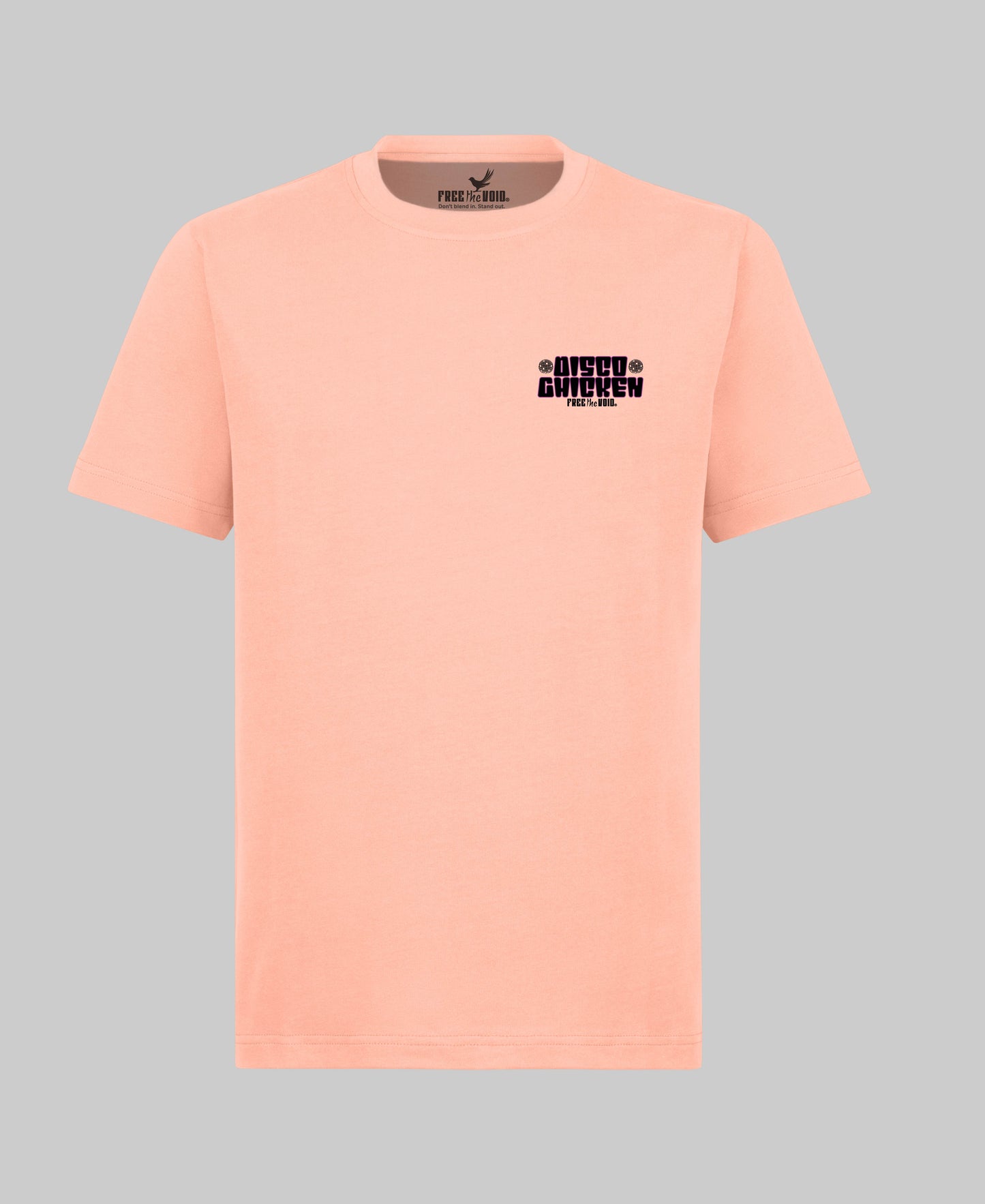 Disco Chicken Regular Tee - Roze
