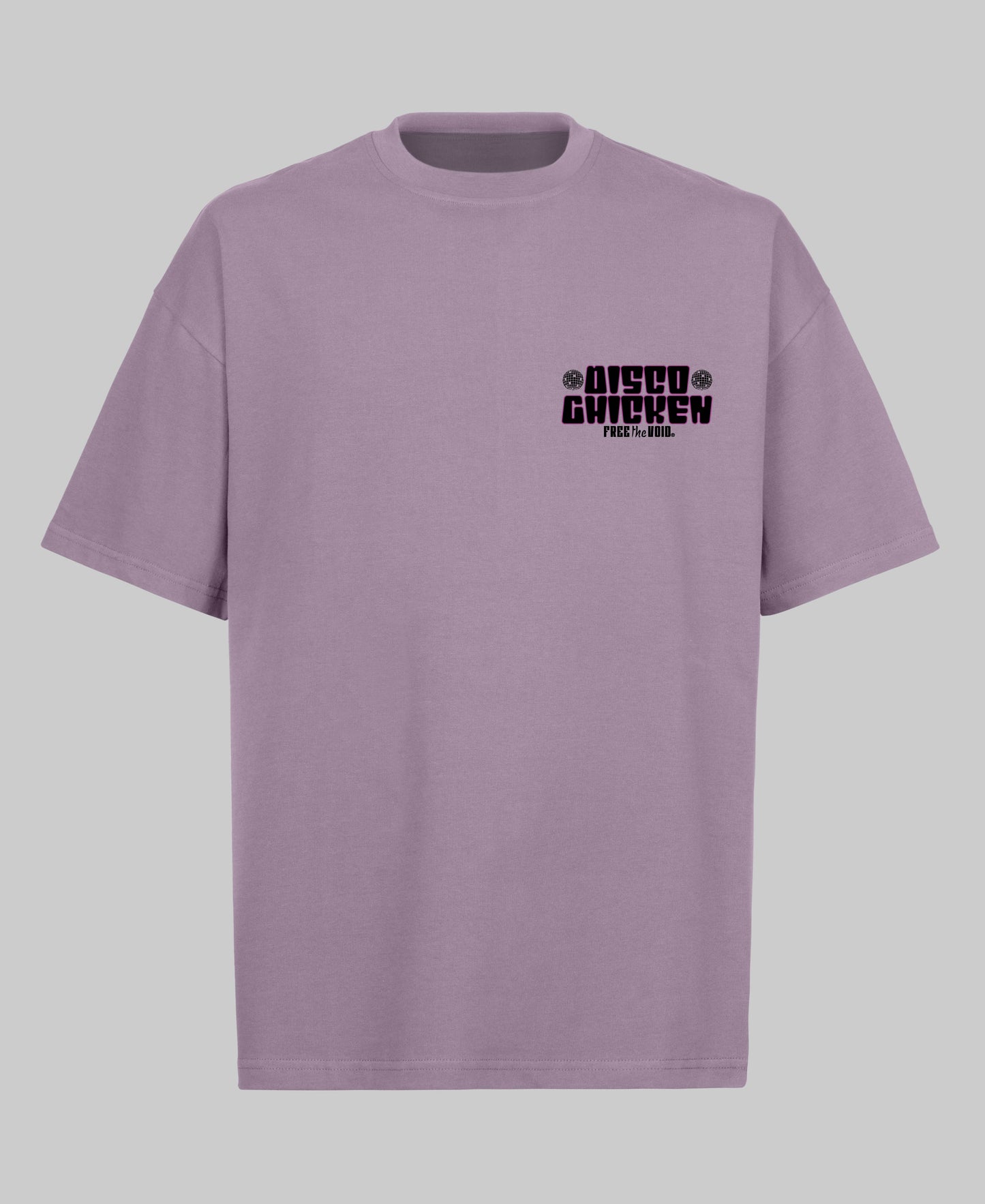 Disco Chicken Oversized Tee