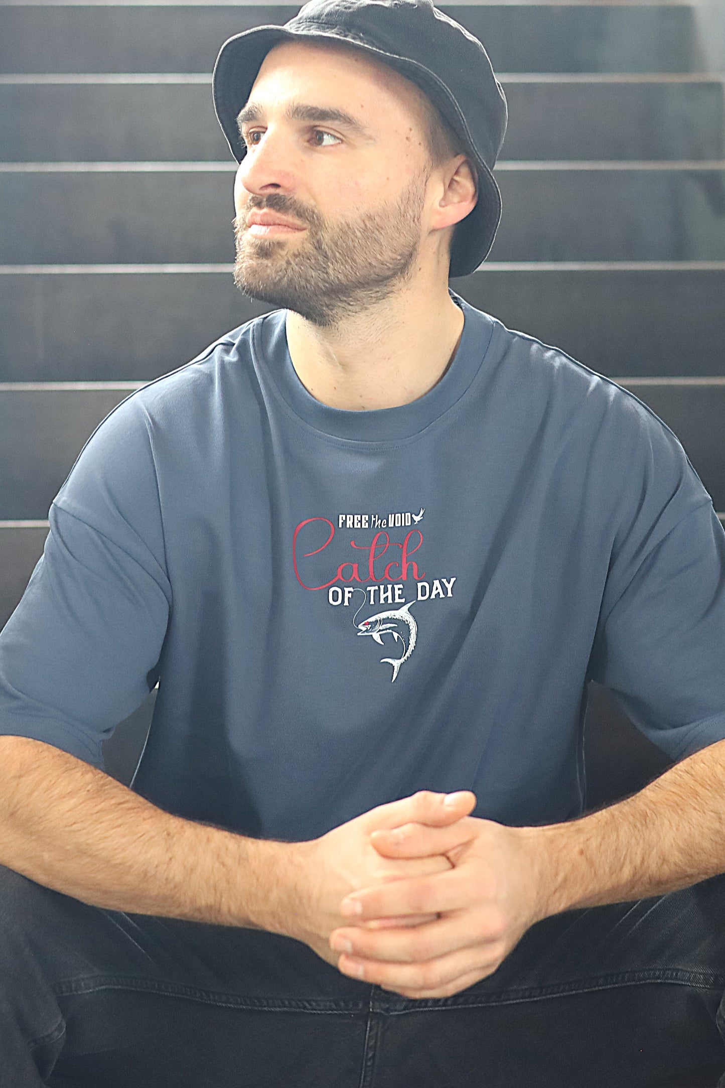 Catch of the Day Oversized Tee
