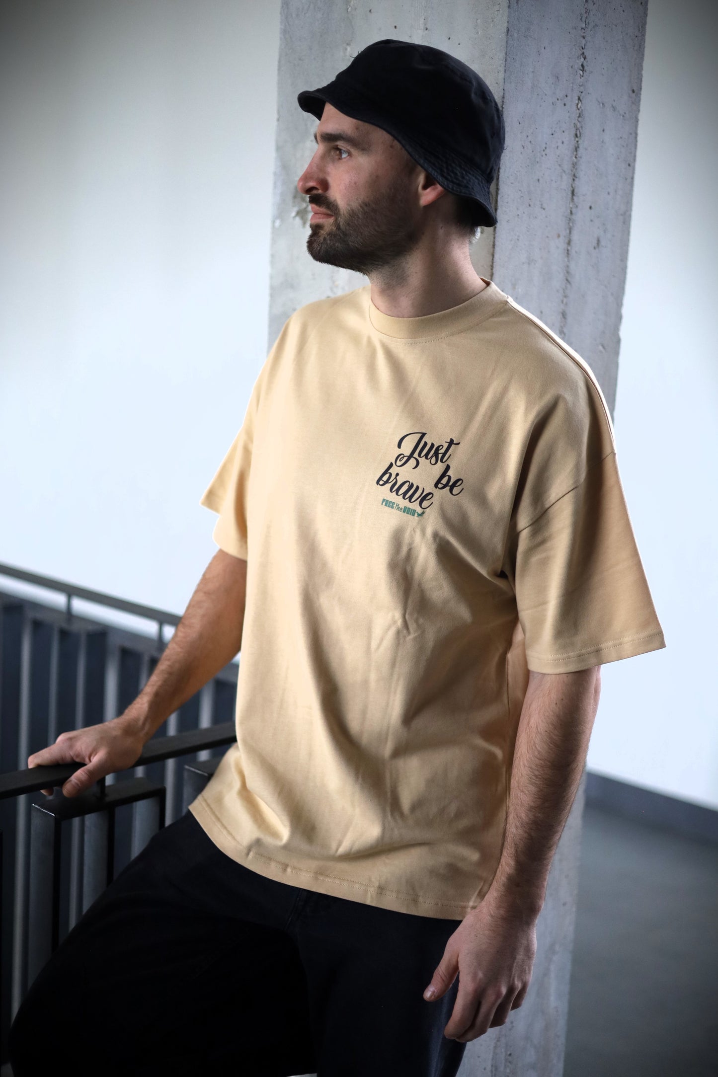 Just be Brave Oversized Tee