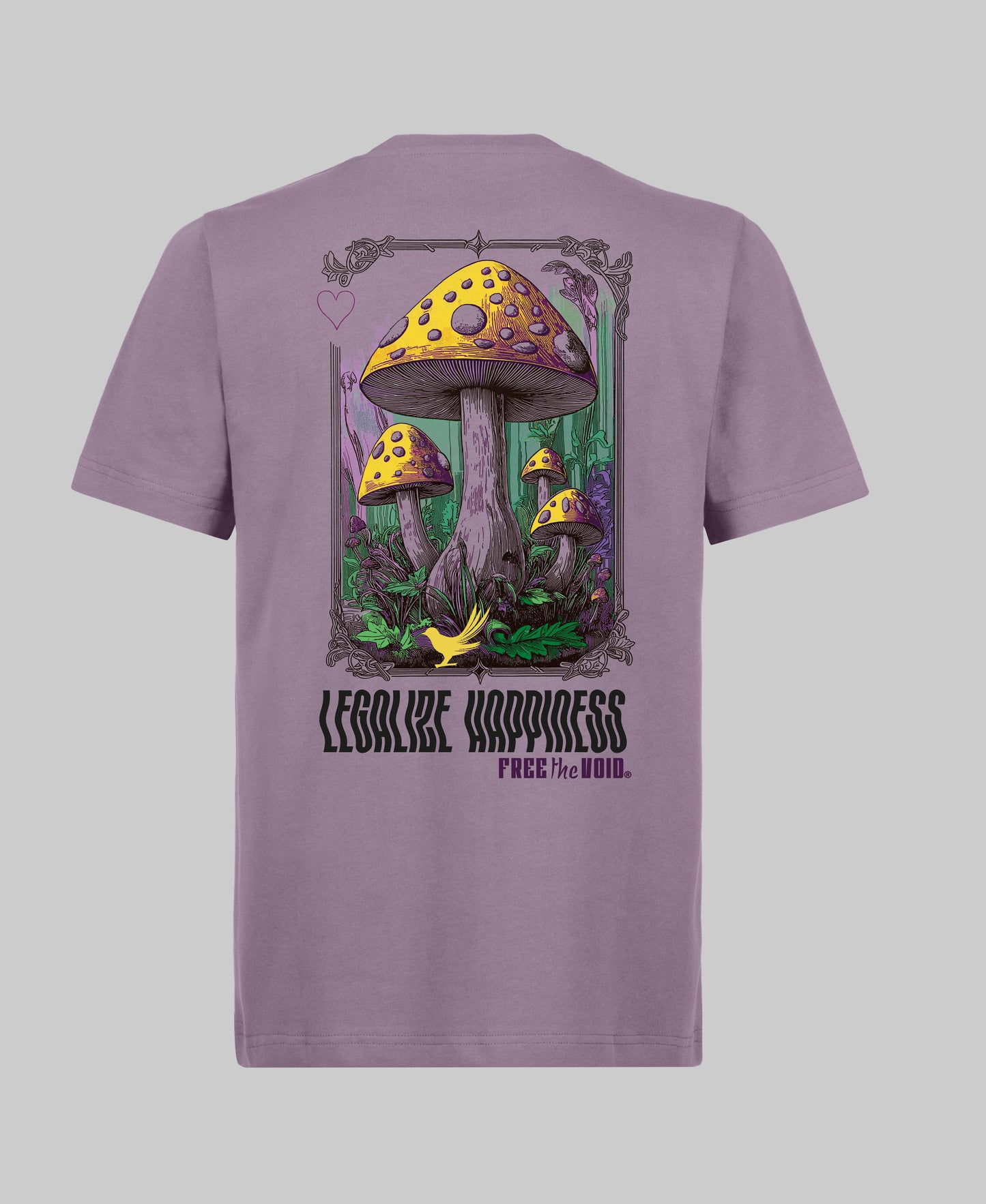 Legalize Happiness Mushroom Regular Tee