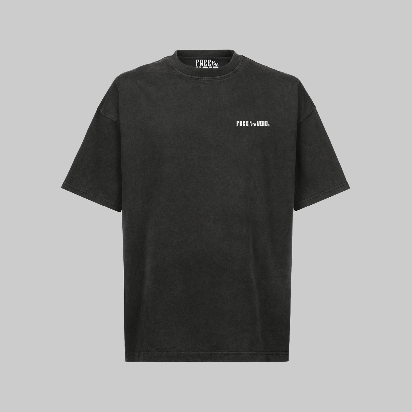 Make Your Move Oversized Tee - Vintage Zwart