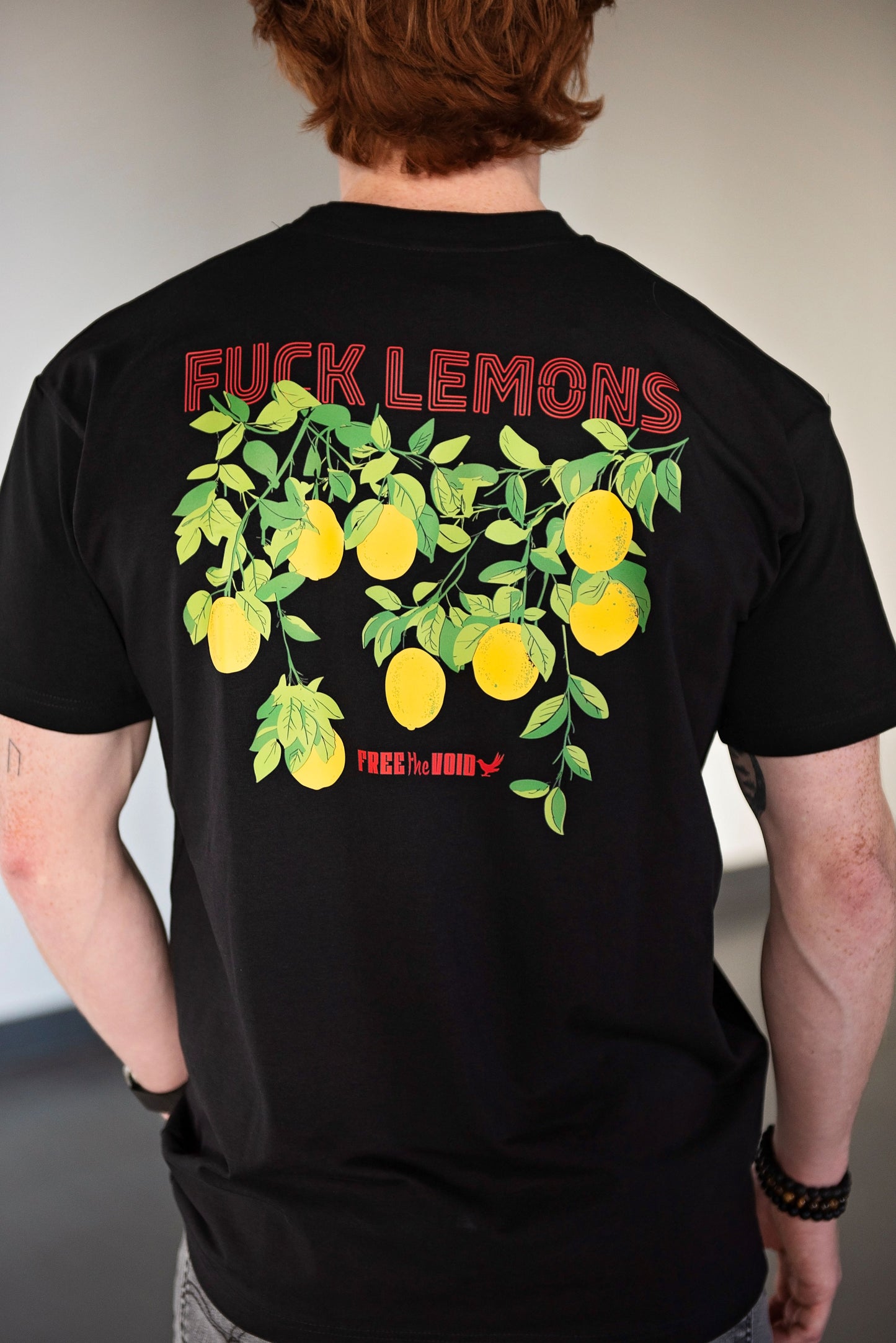 Fuck Lemons Regular Tee - Zwart