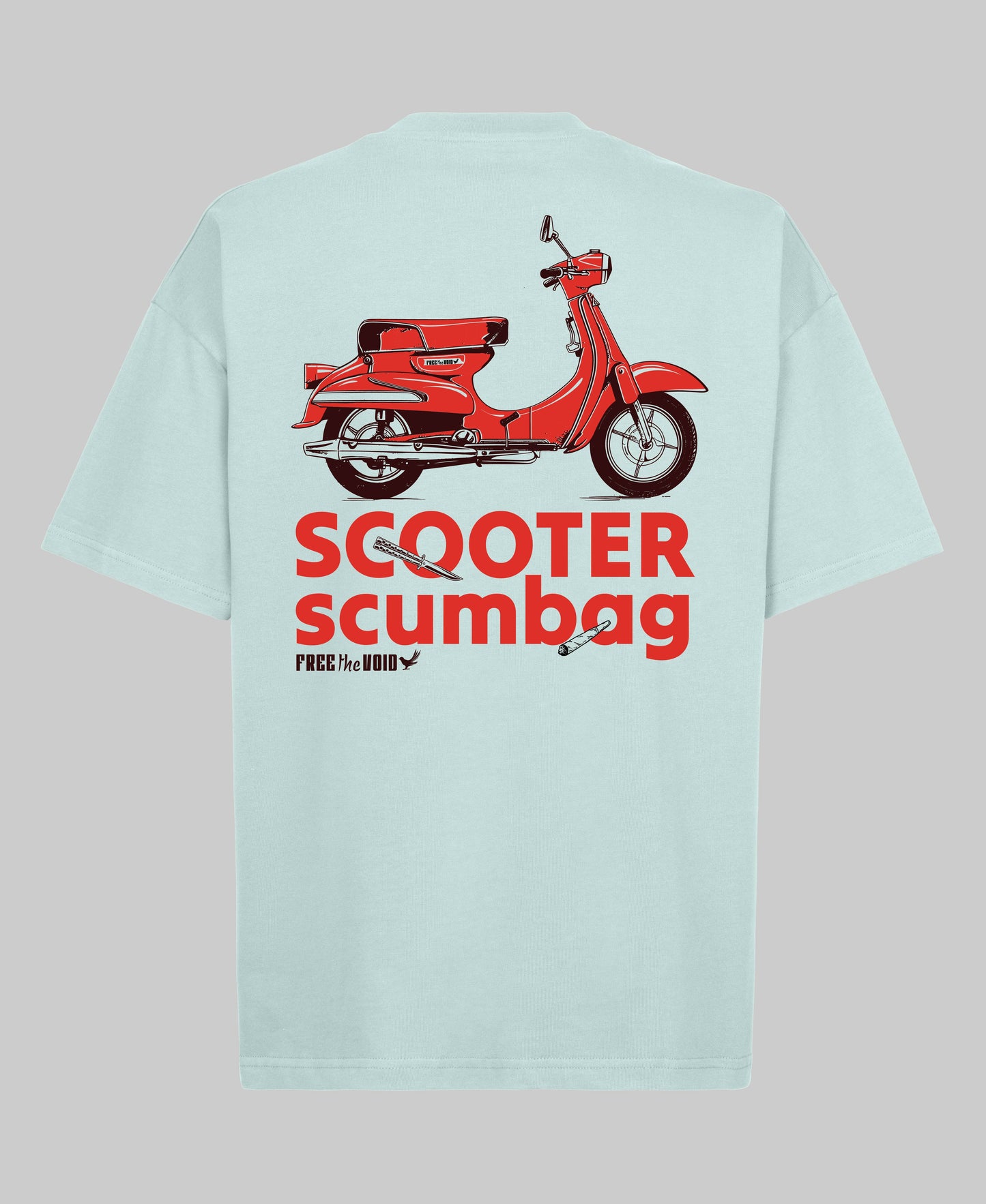Scooter Scumbag Oversized Tee