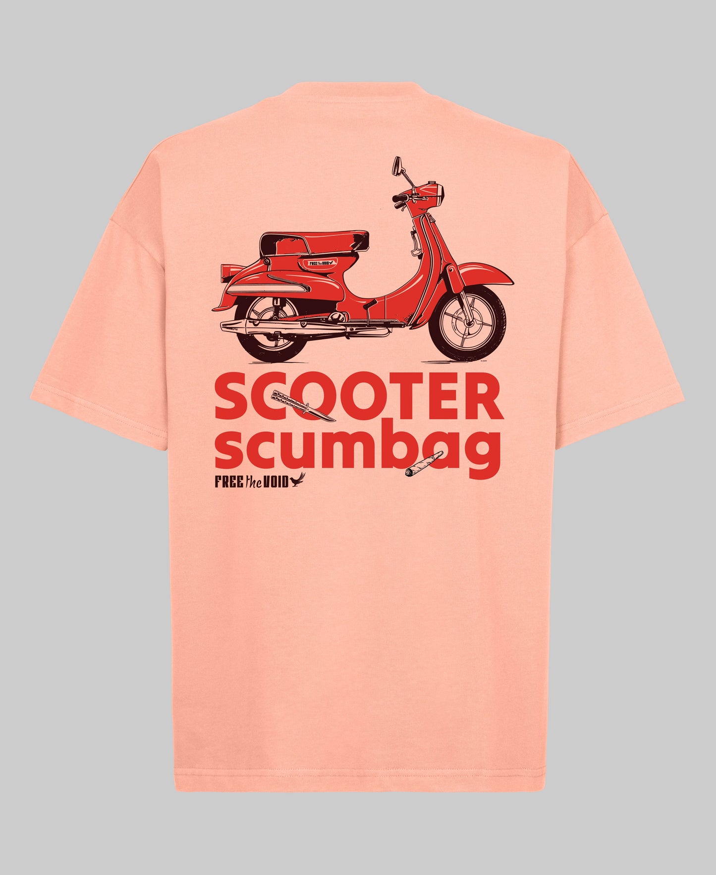 Scooter Scumbag Oversized Tee