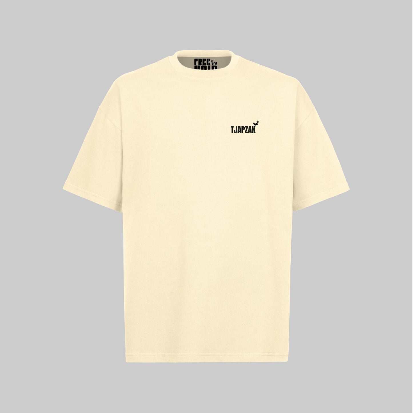 Tjapzak Oversized Tee - Creme