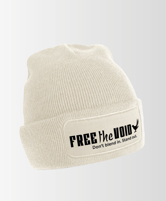 The Official Free the Void Beanie - Beige