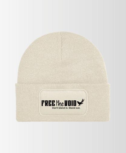 The Official Free the Void Beanie - Beige