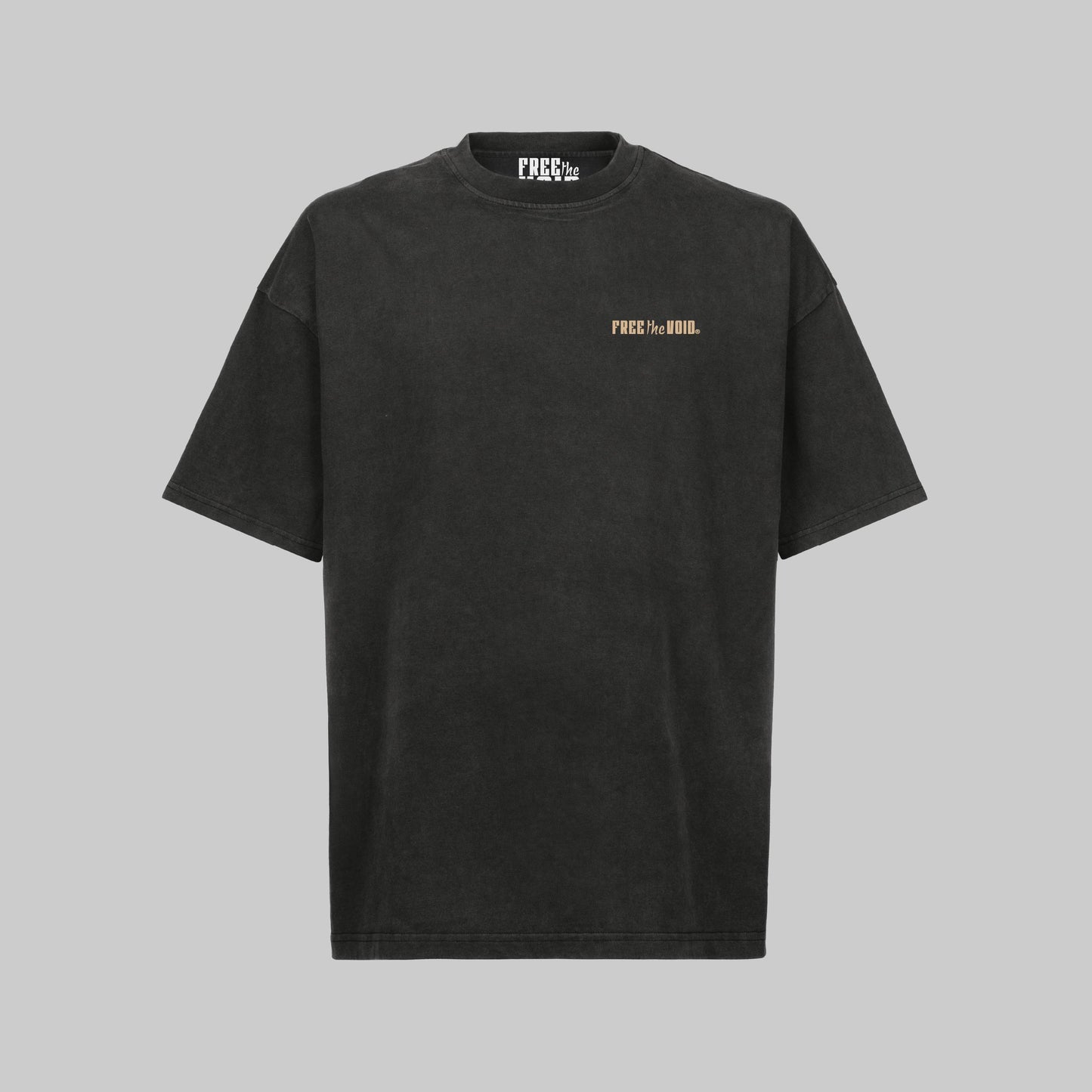 Break Through Oversized Tee - Vintage Zwart