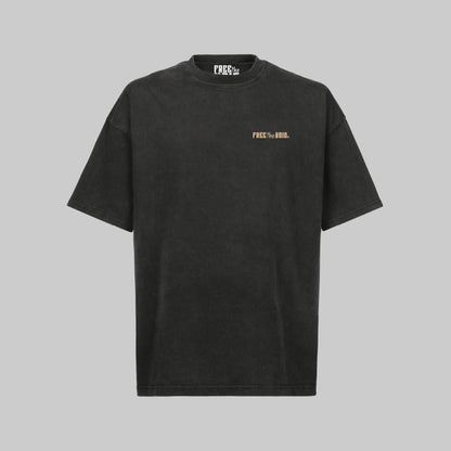 Break Through Oversized Tee - Vintage Zwart