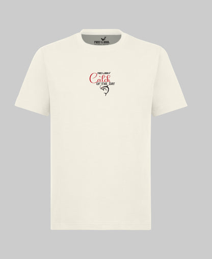 Catch of the Day Regular Tee - Wit