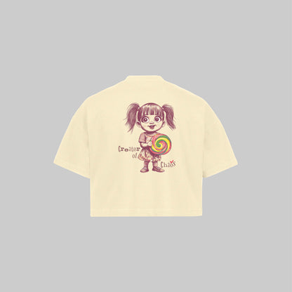 Creator of Chaos Croptop - Creme