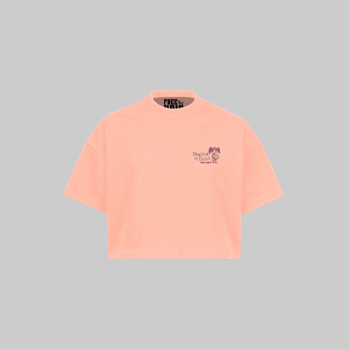 Creator of Chaos Croptop - Roze