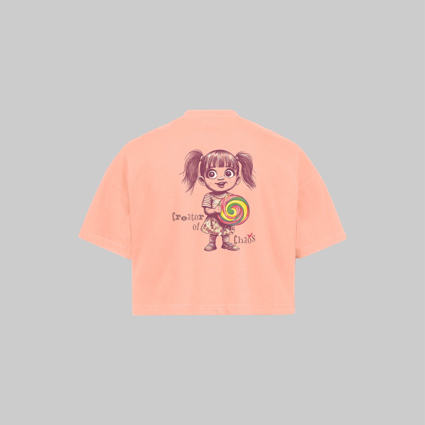 Creator of Chaos Croptop - Roze