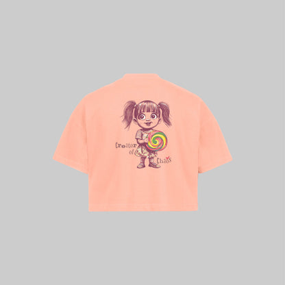 Creator of Chaos Croptop - Roze