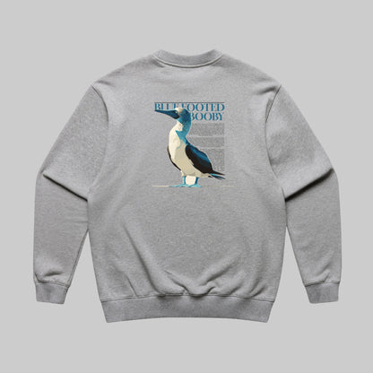 Blue Footed Booby Sweater - Grijs