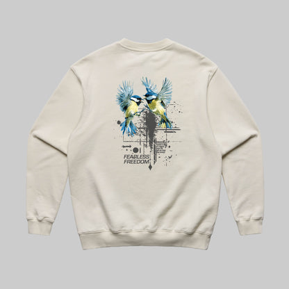 Fearless Freedom Sweater - Creme