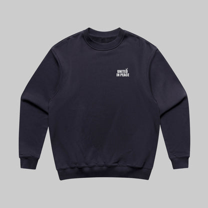 Hope Wins Sweater - Marine Blauw