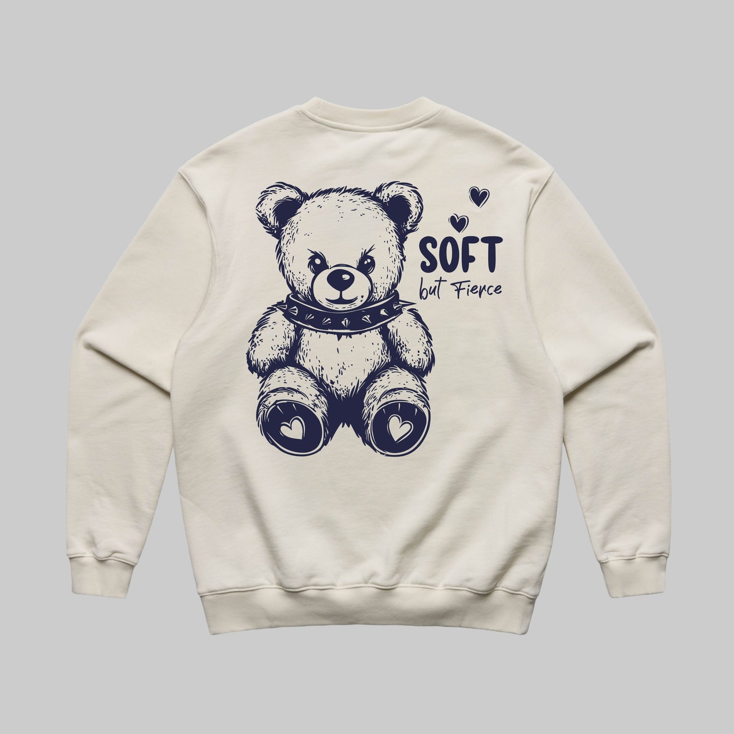 Soft but Fierce Sweater - Creme