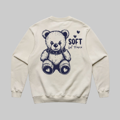 Soft but Fierce Sweater - Creme