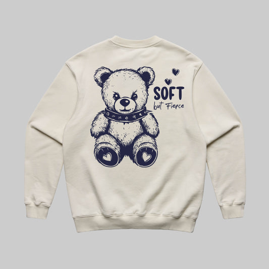 Soft but Fierce Sweater - Creme