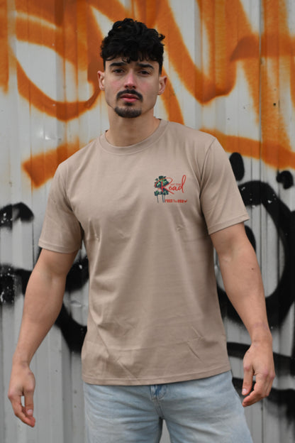 Hit the Road Regular Tee - Beige