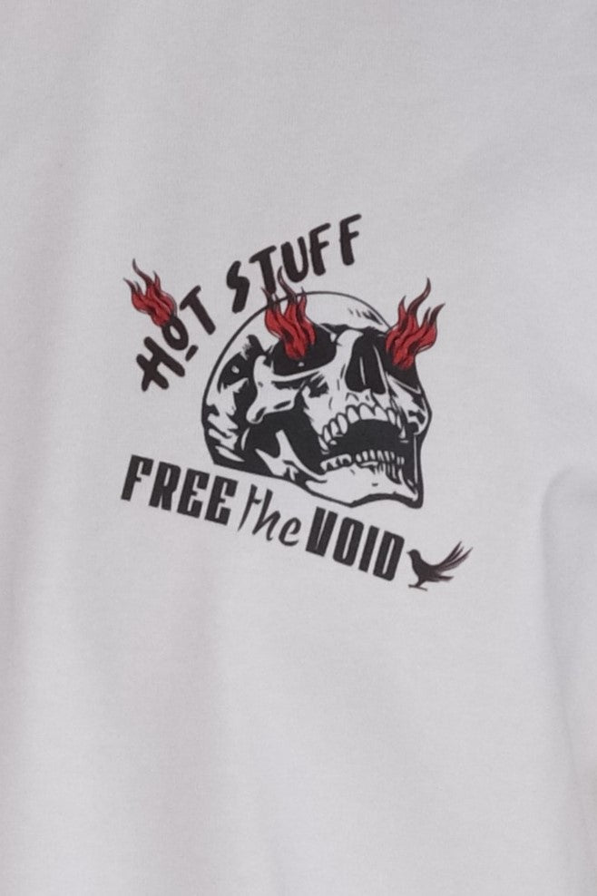 Hot Stuff T-shirt off-white