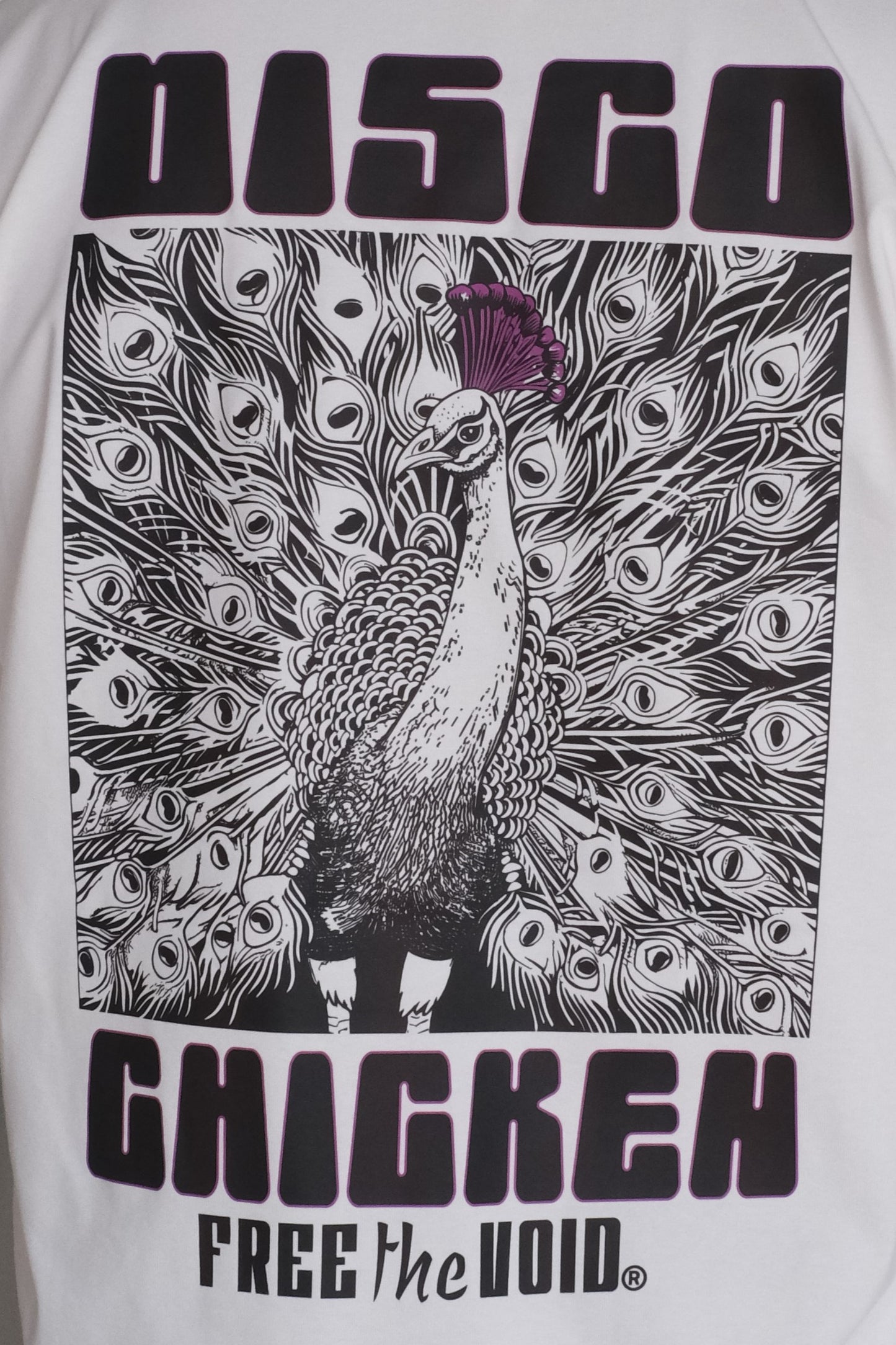 Disco Chicken T-shirt off-white