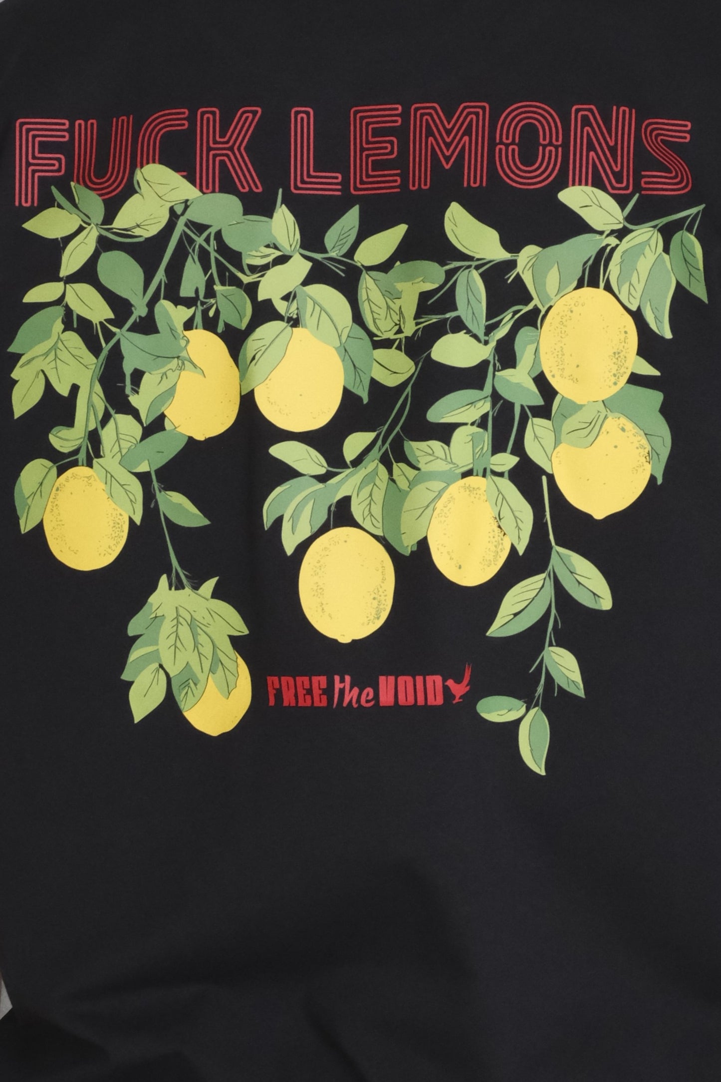 Fuck Lemons T-shirt black