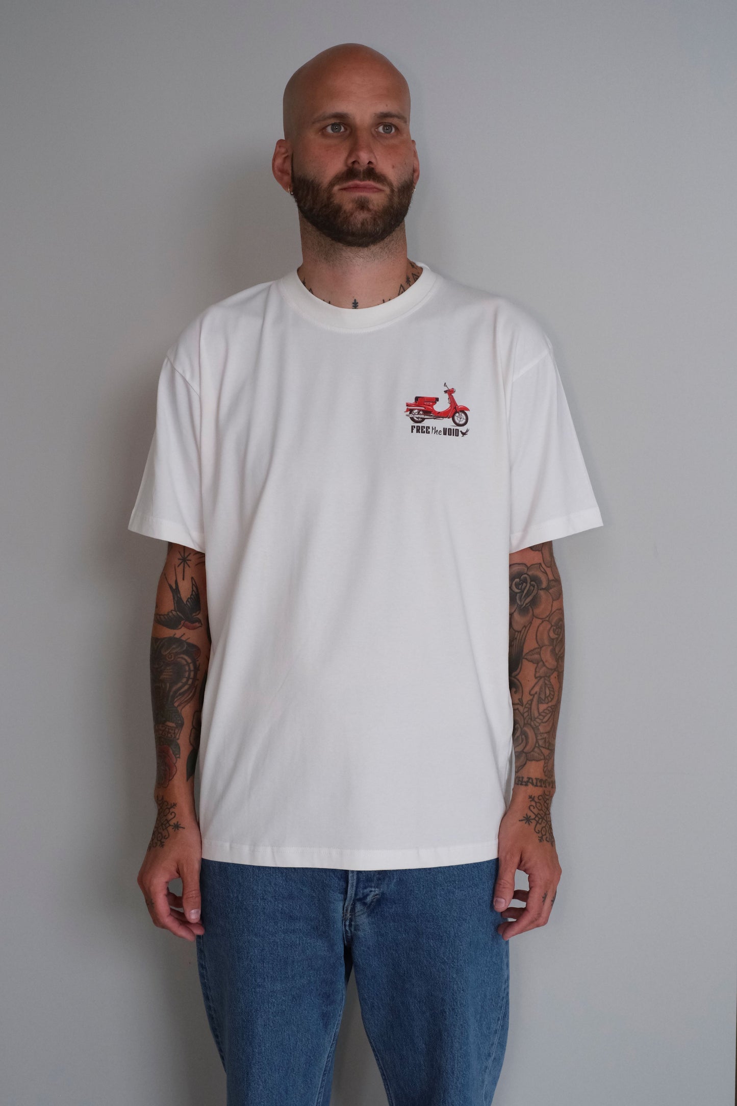 Scooter Scumbag T-shirt off-white