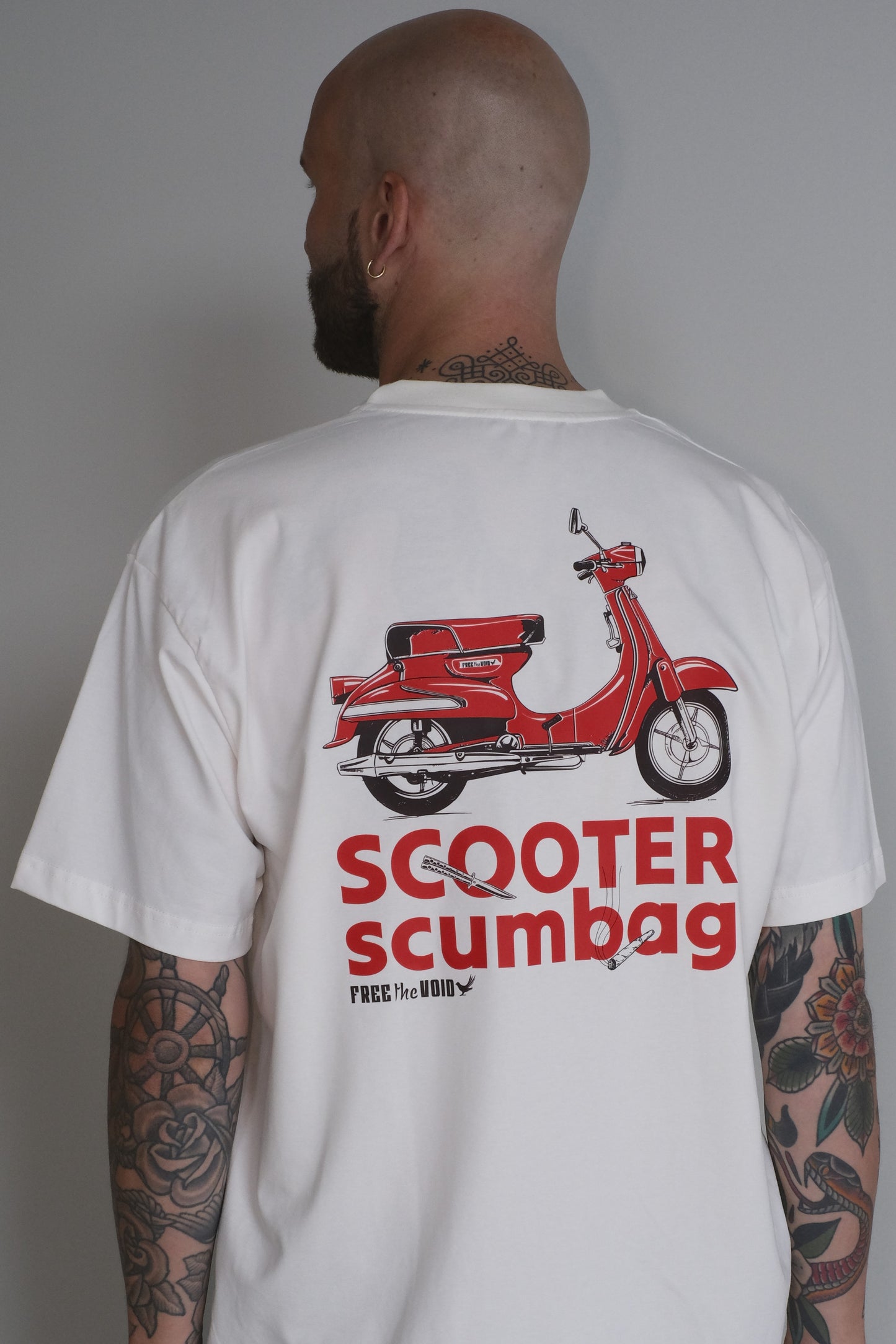 Scooter Scumbag T-shirt off-white