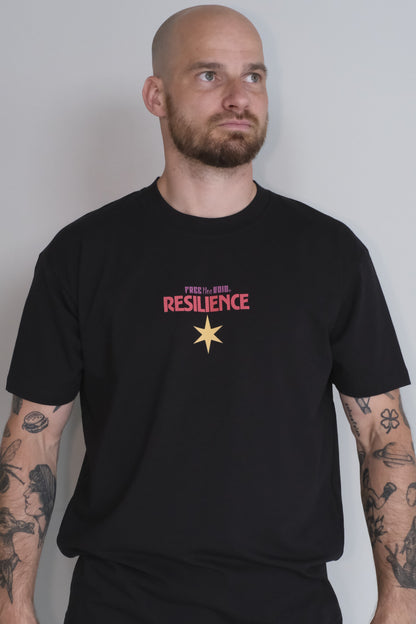 Resilience Phoenix Regular Tee - Zwart