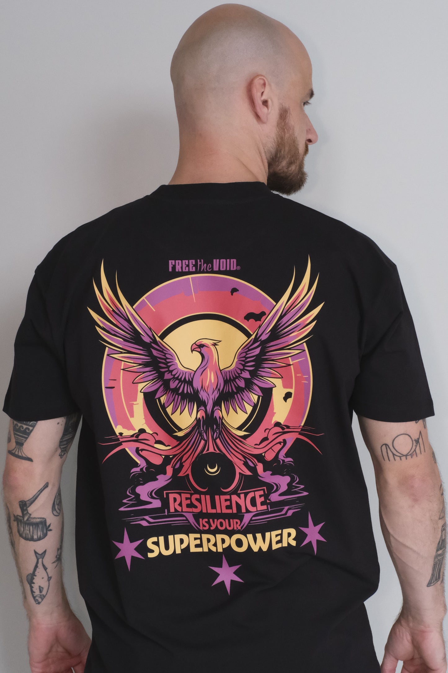 Resilience Phoenix T-shirt black