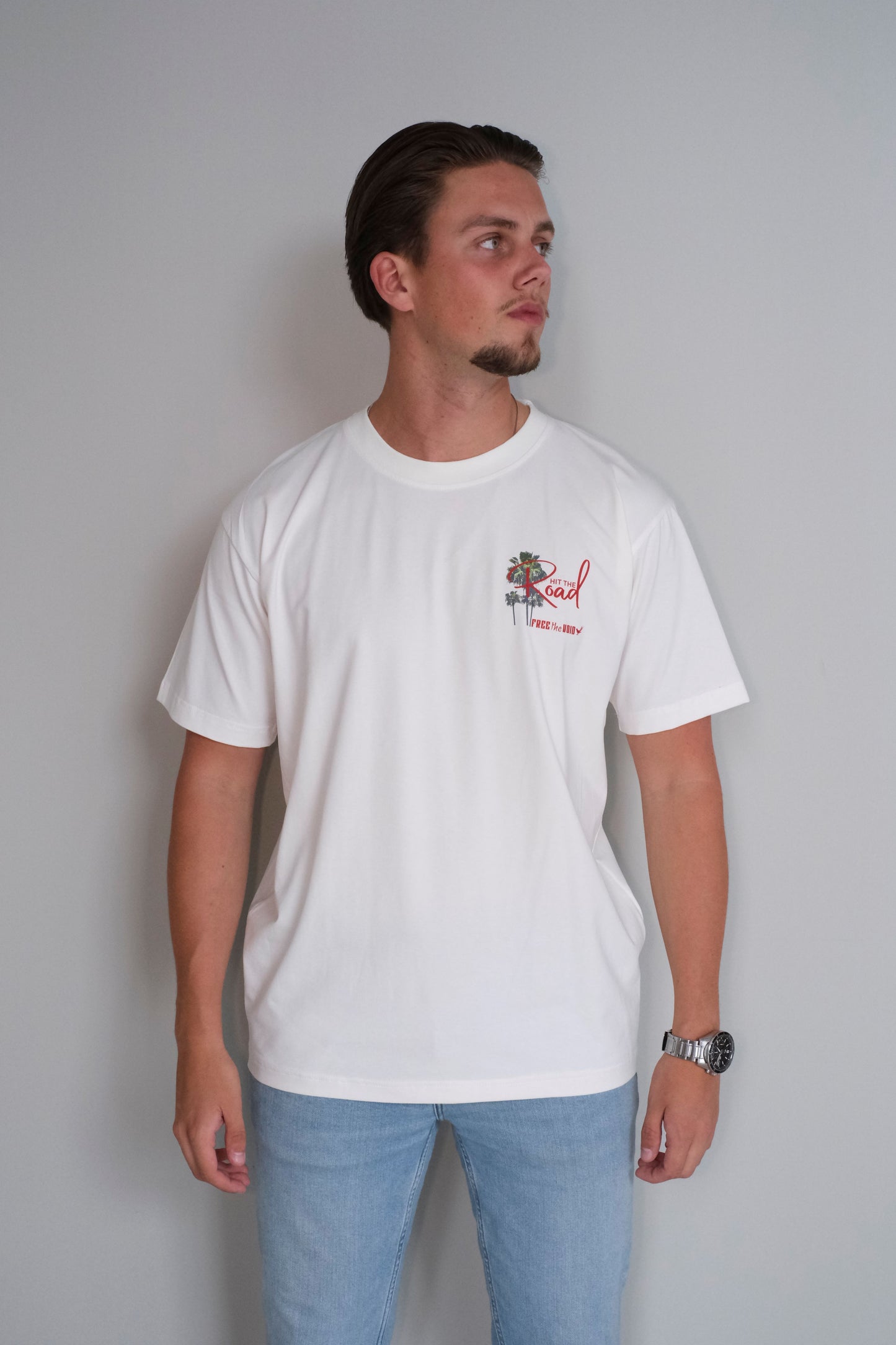 Hit the Road T-shirt off white