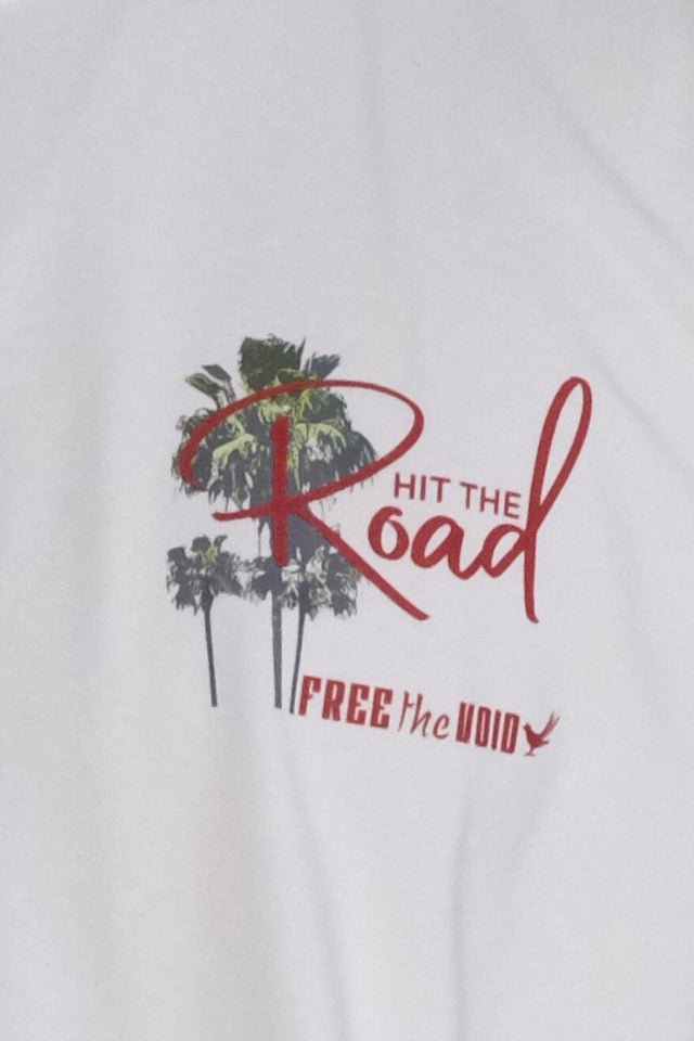 Hit the Road T-shirt off white