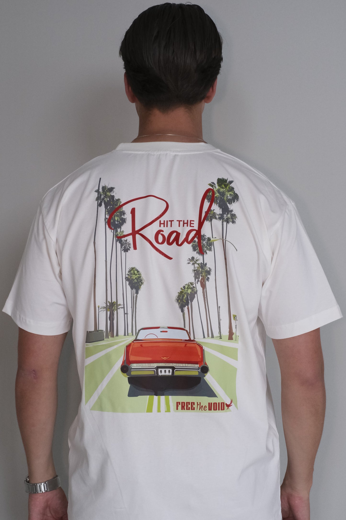 Hit the Road T-shirt off white