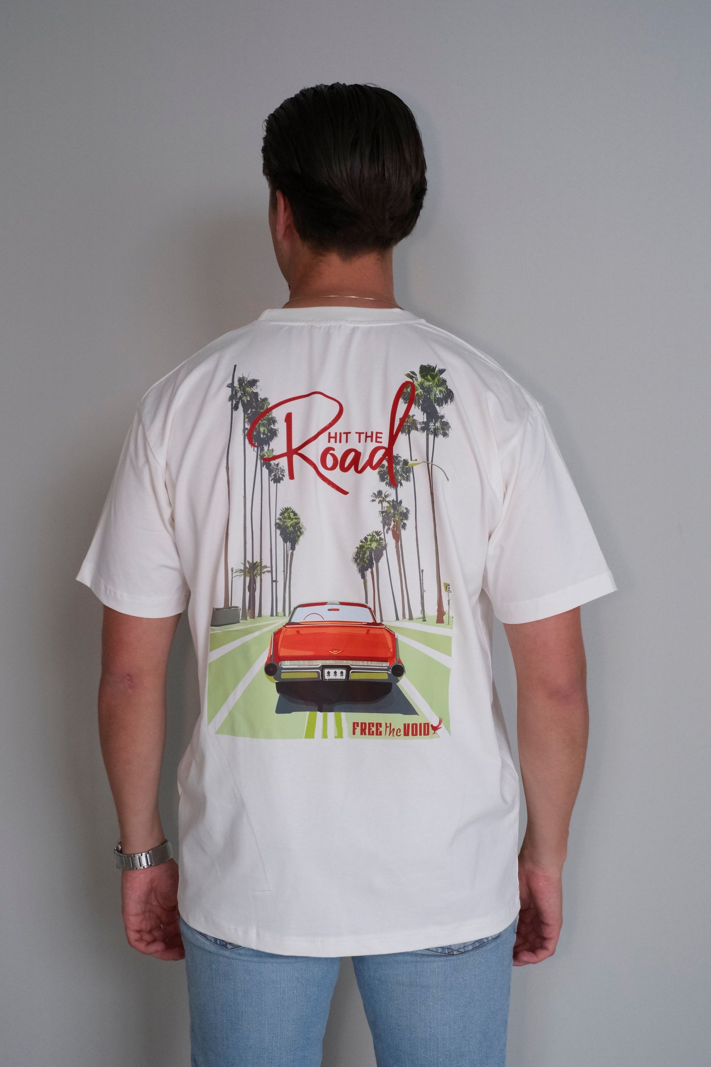 Hit the Road T-shirt off white