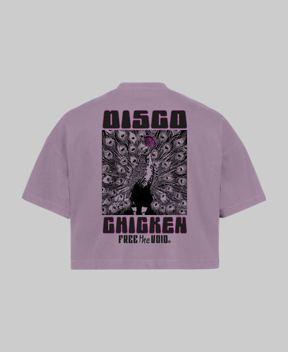 Disco Chicken Croptop - Paars