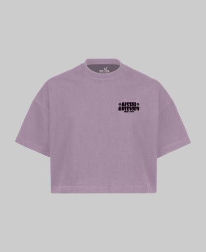 Disco Chicken Croptop - Paars