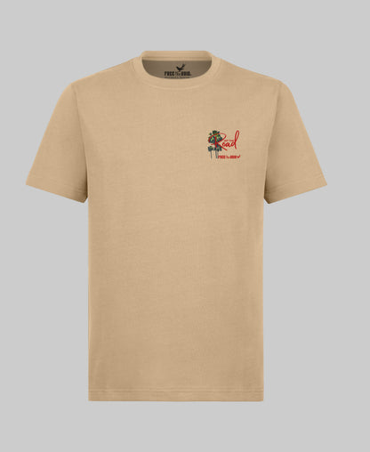 Hit the Road Regular Tee - Beige