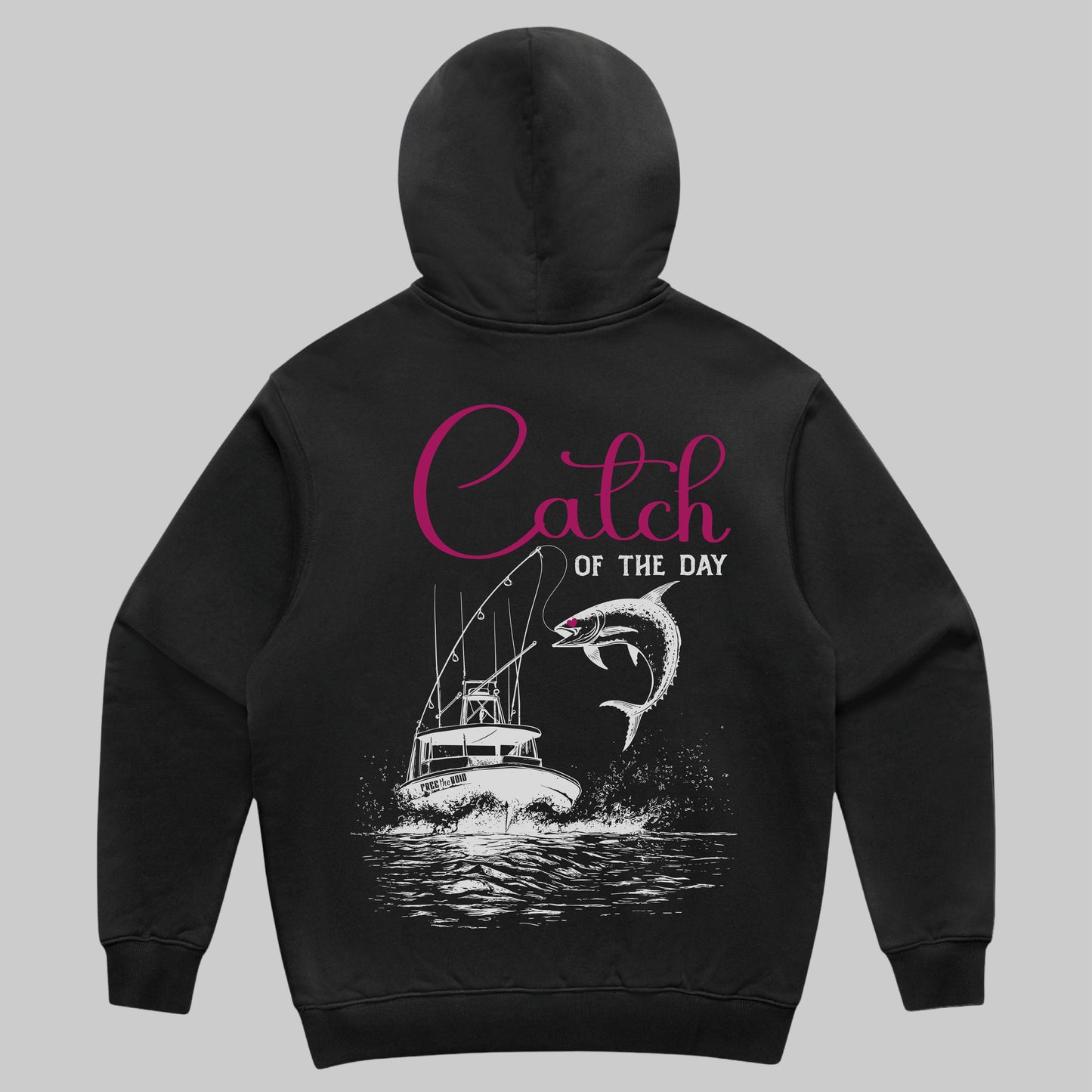 Catch of the Day Hoodie - Zwart