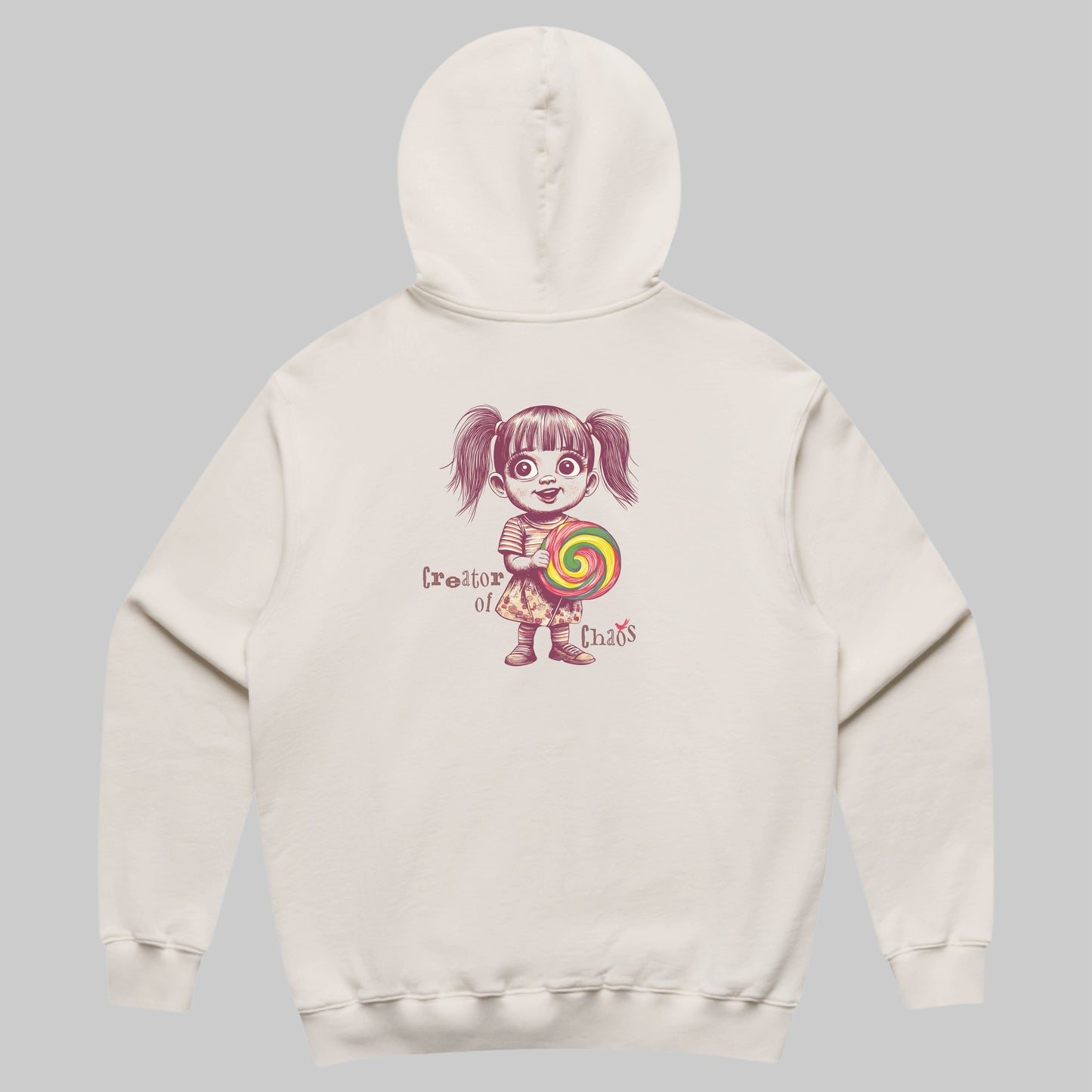 Creator of Chaos Hoodie - Creme
