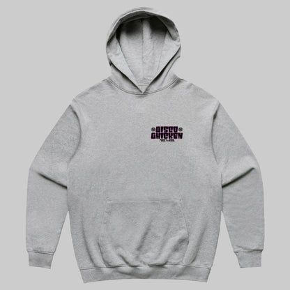 Disco Chicken Hoodie - Grijs